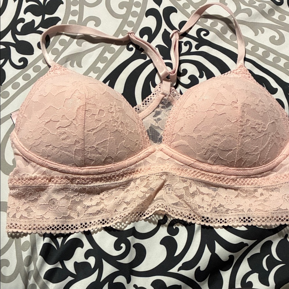 Victoria's Secret Blush Lace Bra